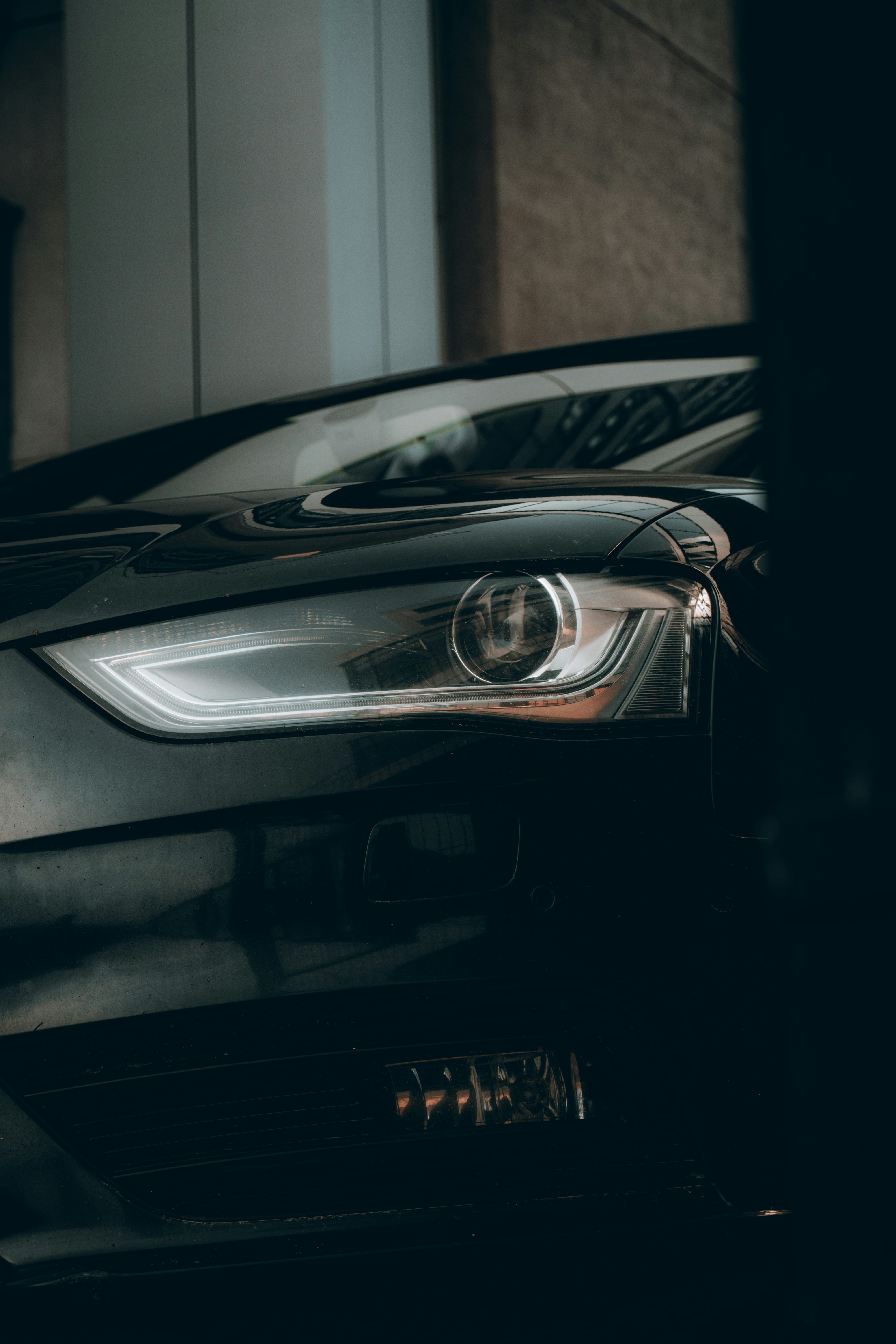 black and silver car door